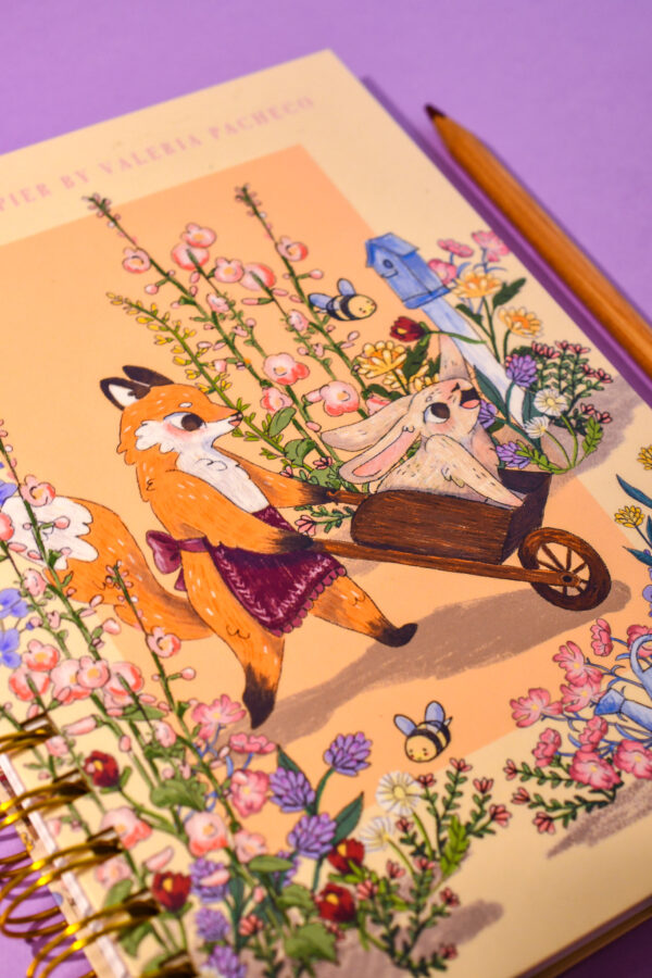 LIBRETA A5 LLEGO LA PRIMAVERA - Imagen 2