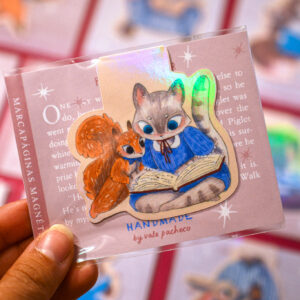 MARCAPAGINAS MAGNETICO GATITA - Imagen 4