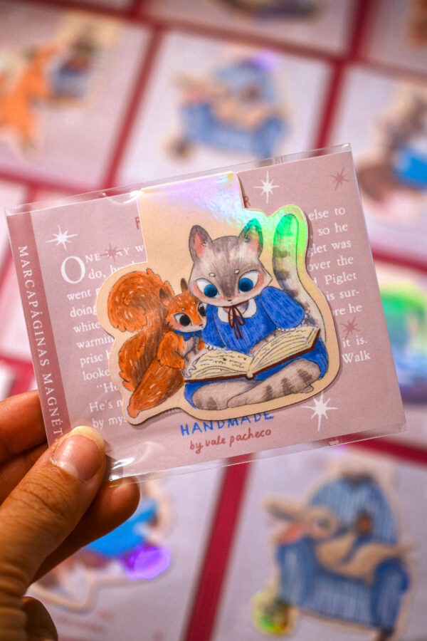 MARCAPAGINAS MAGNETICO GATITA - Imagen 4