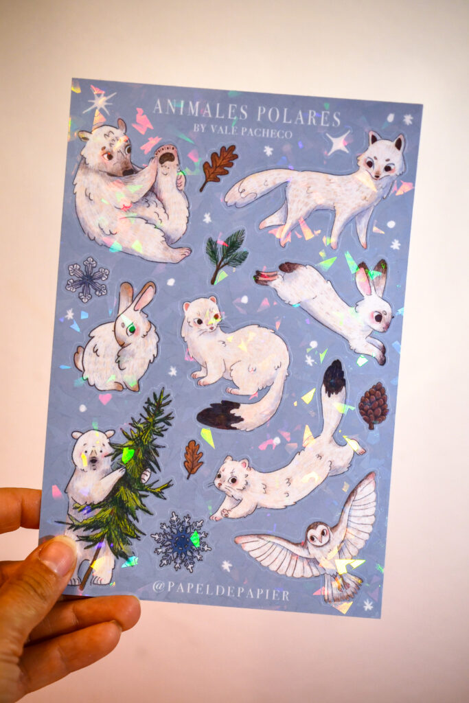 STICKERS ANIMALES POLARES