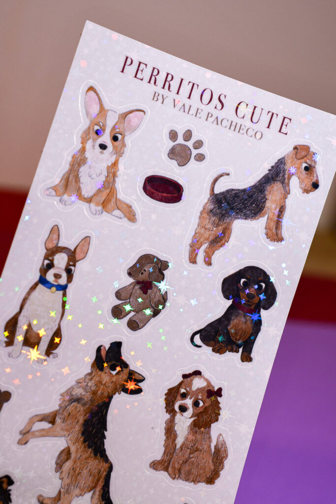 STICKERS PERRITOS PEQUEÑOS