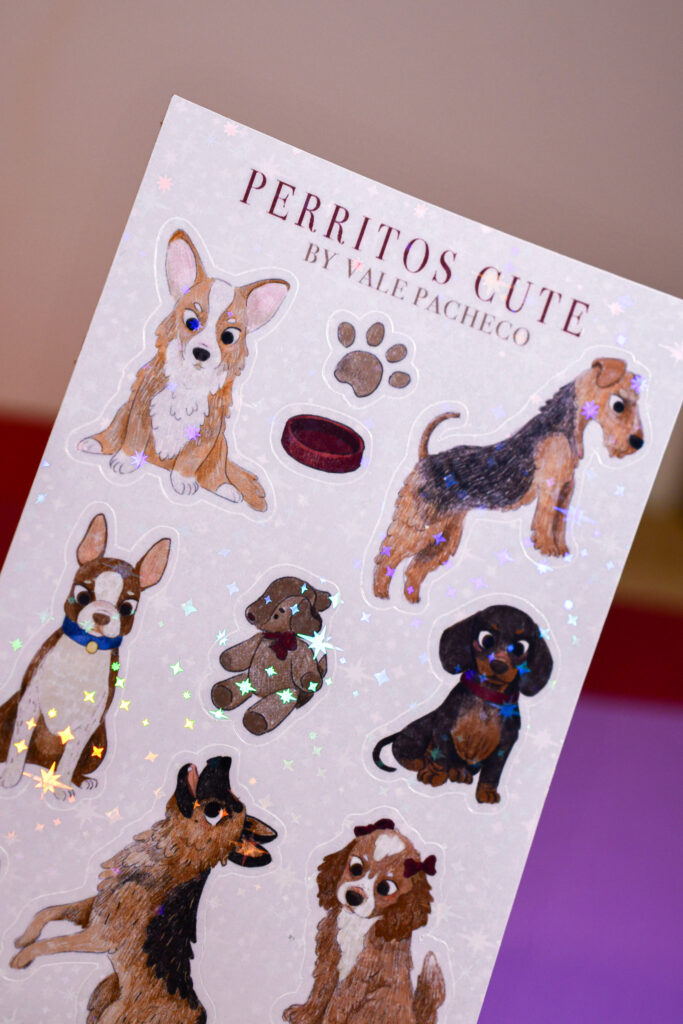 STICKERS PERRITOS PEQUEÑOS