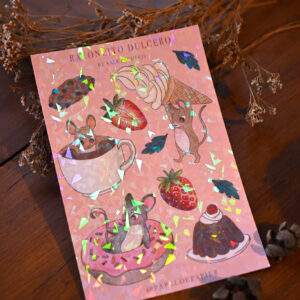 STICKER RATONCITO DULCERO DONA - Imagen 2