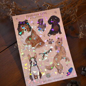 STICKER PERRITOS CUTE - Imagen 2