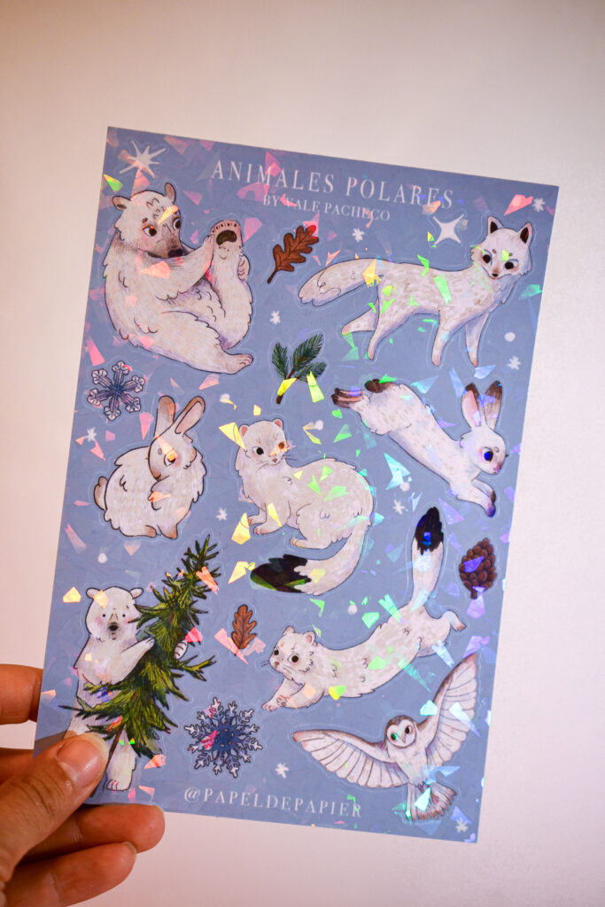 STICKERS ANIMALES POLARES