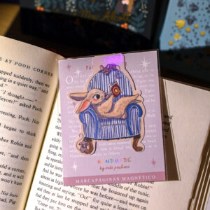 MARCAPAGINA MAGNETICO CONEJITA LECTORA - Imagen 2