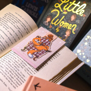 MARCAPAGINAS MAGNETICO ZORRO LECTOR - Imagen 2