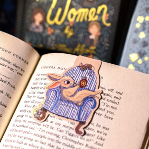 MARCAPAGINA MAGNETICO CONEJITA LECTORA - Imagen 4