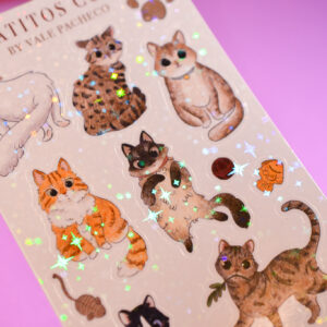 STICKER GATITOS PEQUEÑOS - Imagen 2