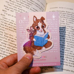 MARCAPAGINAS MAGENTICO PERRITO - Imagen 4