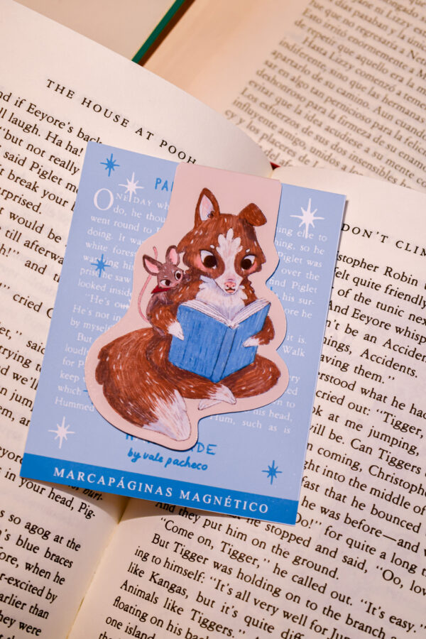 MARCAPAGINAS MAGENTICO PERRITO - Imagen 5