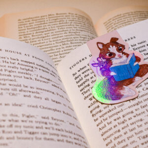 MARCAPAGINAS MAGENTICO PERRITO - Imagen 2