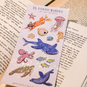 STICKER PEQUEÑO FONDO MARINO - Imagen 3