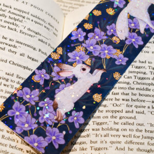 MARCAPAGINA SIMPLE ZORRO Y CONEJO BLANCO - Imagen 2