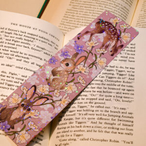 MARCAPAGINA SIMPLE CIERVO Y CONEJO - Imagen 3