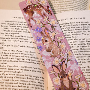 MARCAPAGINA SIMPLE CIERVO Y CONEJO - Imagen 2