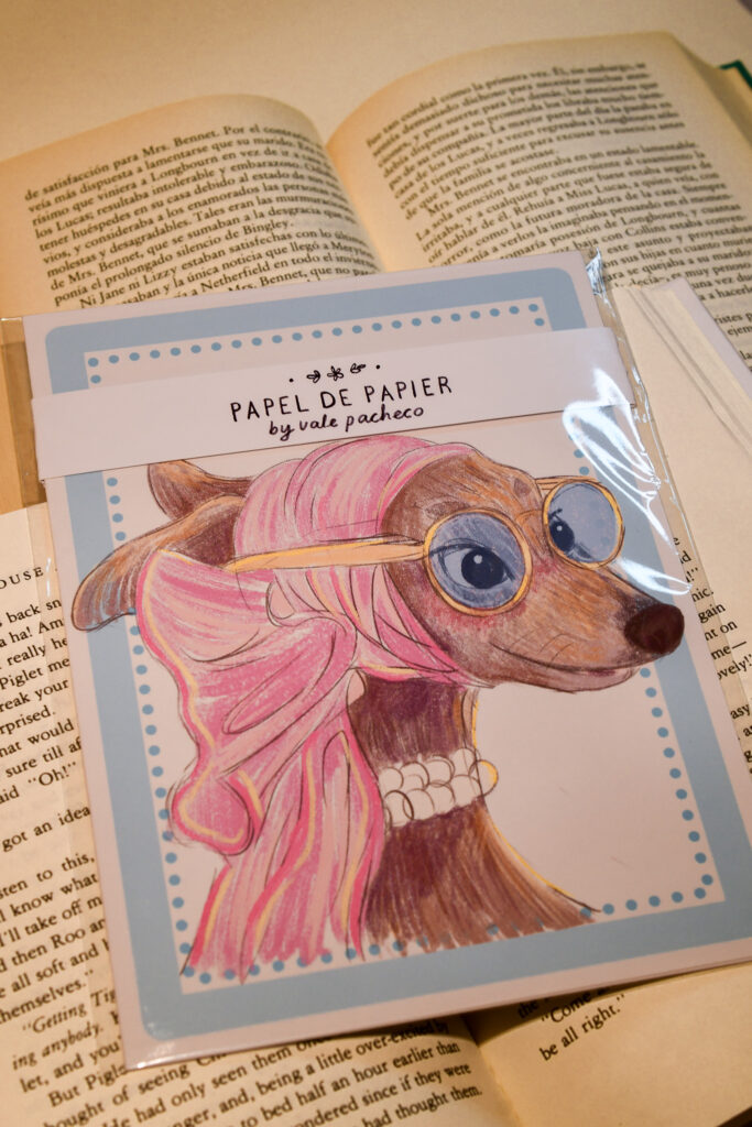 TARJETA PERRITA FASHION