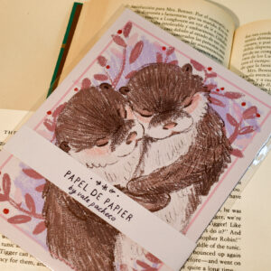 TARJETA ABRAZO DE NUTRIA - Imagen 2