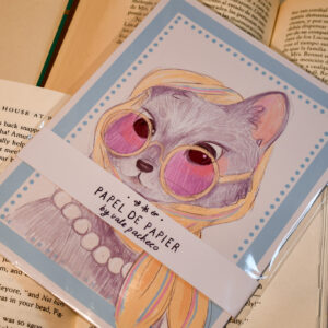 TARJETA GATITA FASHION - Imagen 3