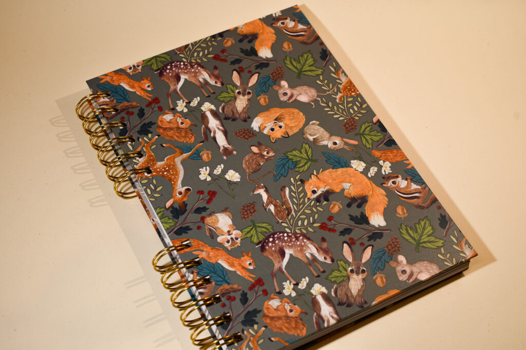 LIBRETA ANIMALITOS DEL BOSQUE VERDE