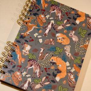 LIBRETA ANIMALITOS DEL BOSQUE VERDE - Imagen 2