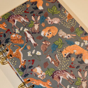 LIBRETA ANIMALITOS DEL BOSQUE VERDE