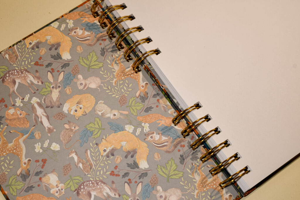 LIBRETA ANIMALITOS DEL BOSQUE VERDE