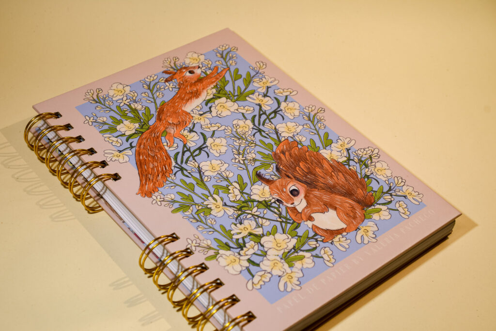 LIBRETA ARDILLA ROJA