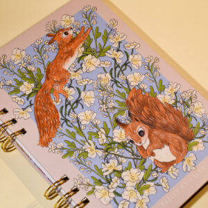 LIBRETA ARDILLA ROJA
