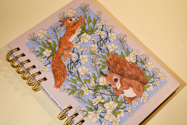 LIBRETA ARDILLA ROJA - Imagen 1