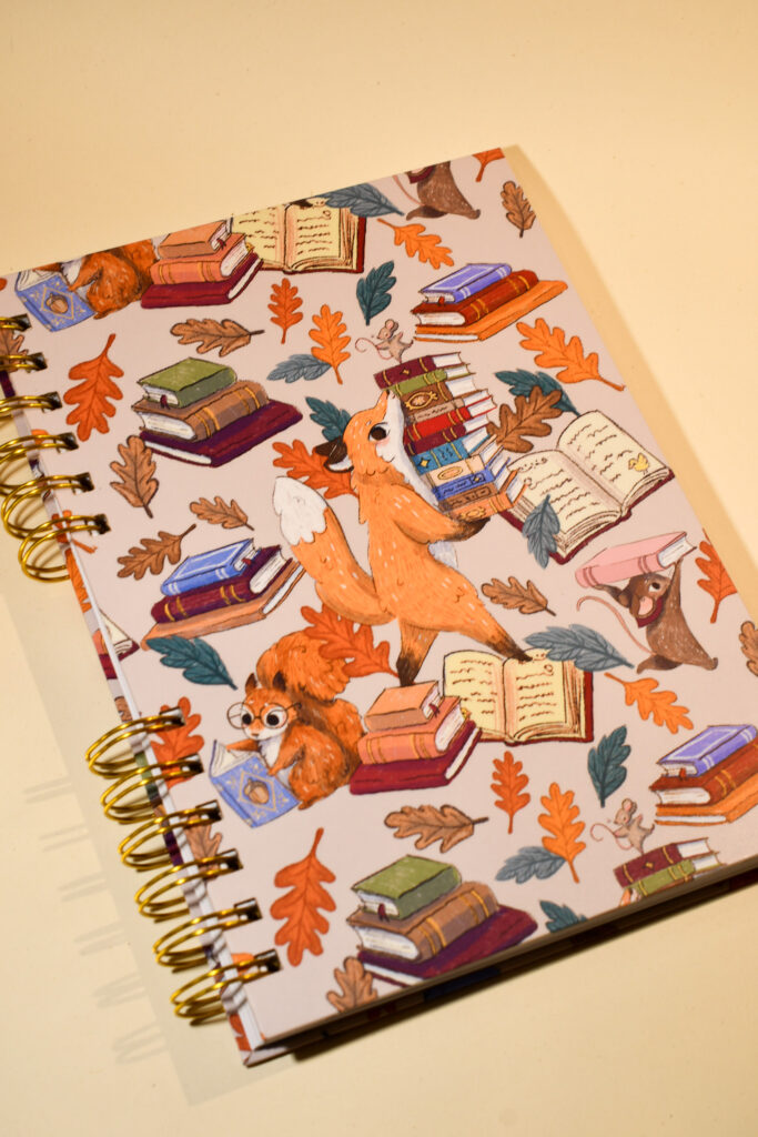LIBRETA ANIMALITOS LECTORES OTOÑO