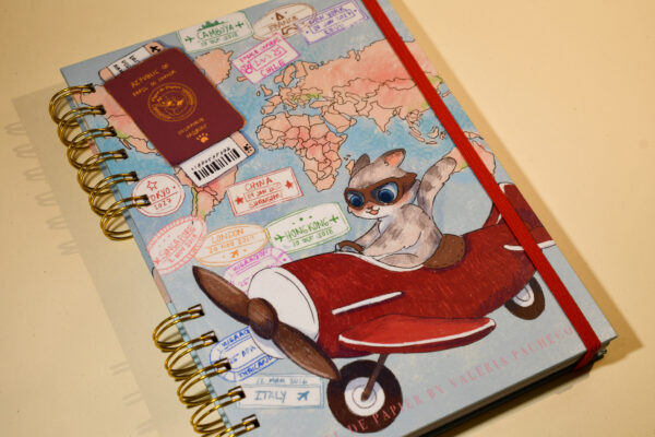 LIBRETA DE VIAJE MIEL AVENTURERA - Imagen 2