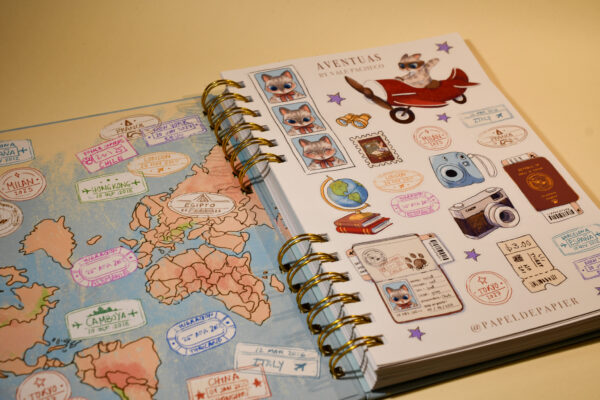 LIBRETA DE VIAJE MIEL AVENTURERA - Imagen 7