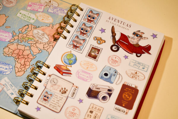 LIBRETA DE VIAJE MIEL AVENTURERA - Imagen 6