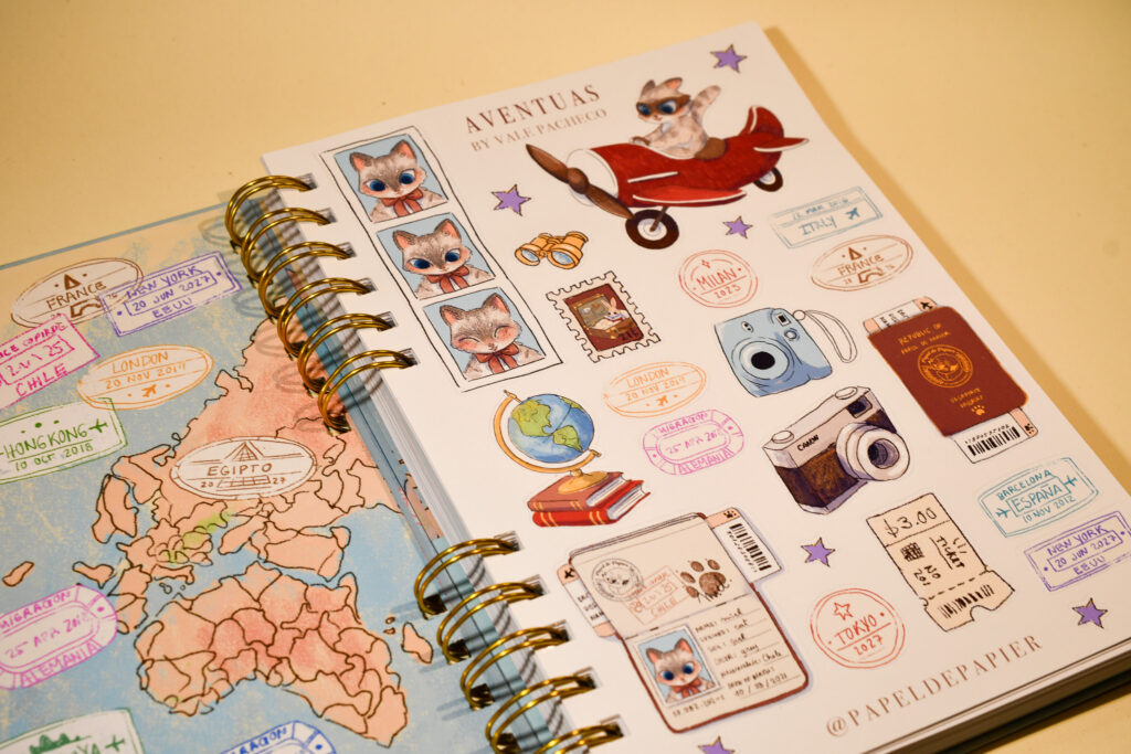 LIBRETA DE VIAJE MIEL AVENTURERA