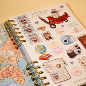 LIBRETA DE VIAJE MIEL AVENTURERA - Imagen 3