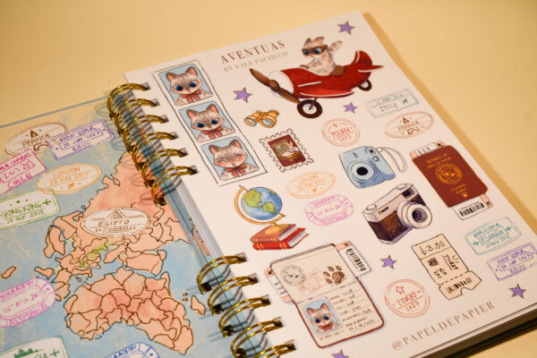 LIBRETA DE VIAJE MIEL AVENTURERA - Imagen 3