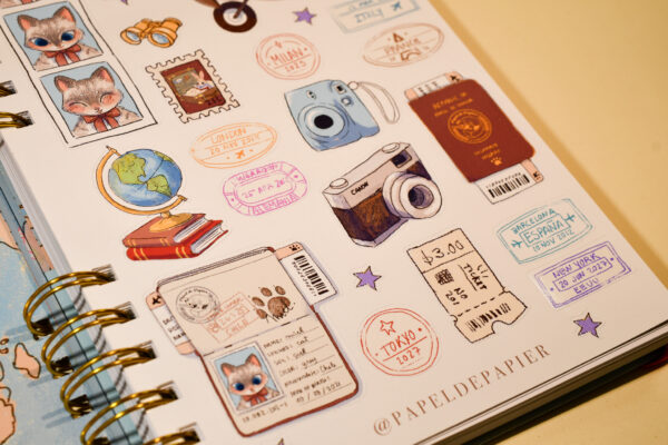 LIBRETA DE VIAJE MIEL AVENTURERA - Imagen 5