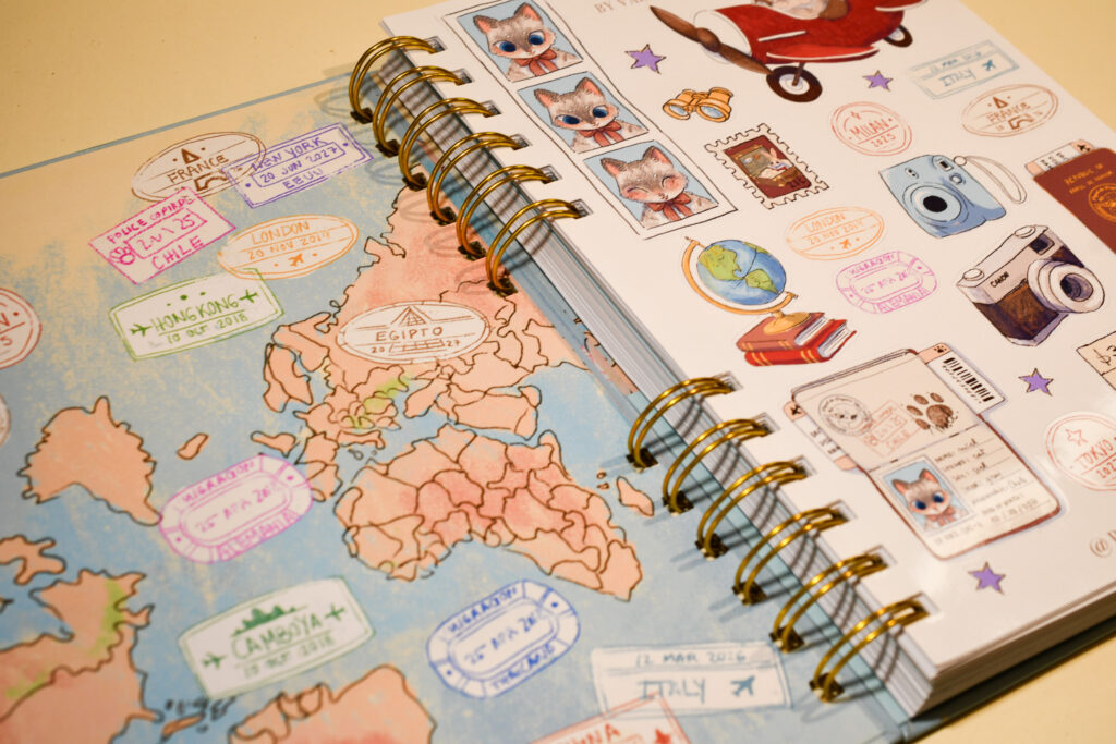 LIBRETA DE VIAJE MIEL AVENTURERA