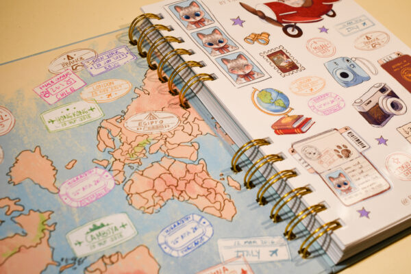 LIBRETA DE VIAJE MIEL AVENTURERA - Imagen 4