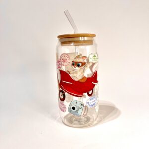VASO GATITA VIAJERA