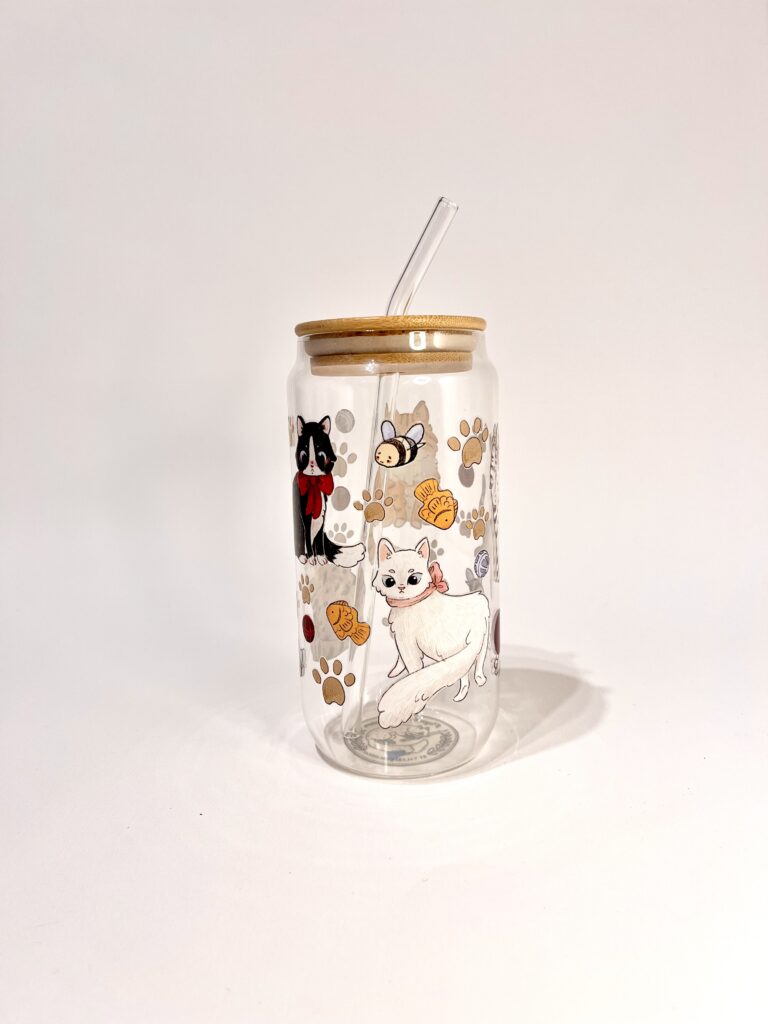 VASO GATITOS