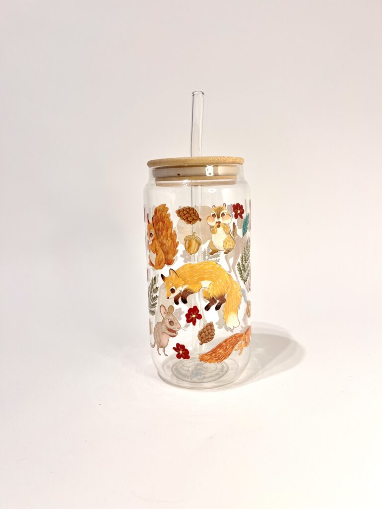 VASO ANIMALITOS DEL BOSQUE