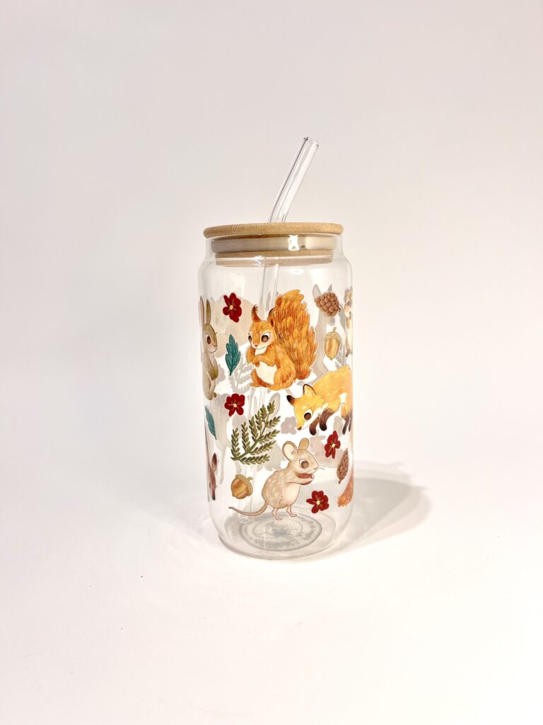 VASO ANIMALITOS DEL BOSQUE