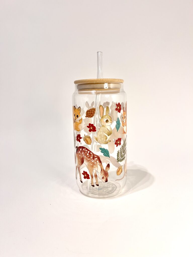 VASO ANIMALITOS DEL BOSQUE