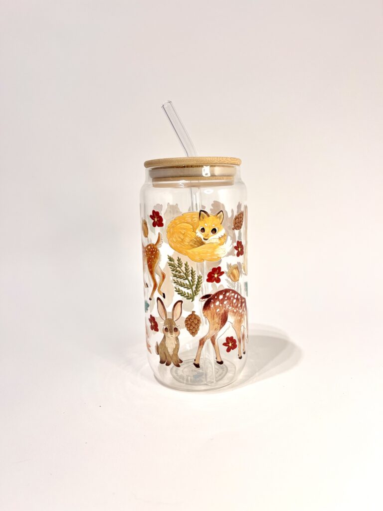 VASO ANIMALITOS DEL BOSQUE