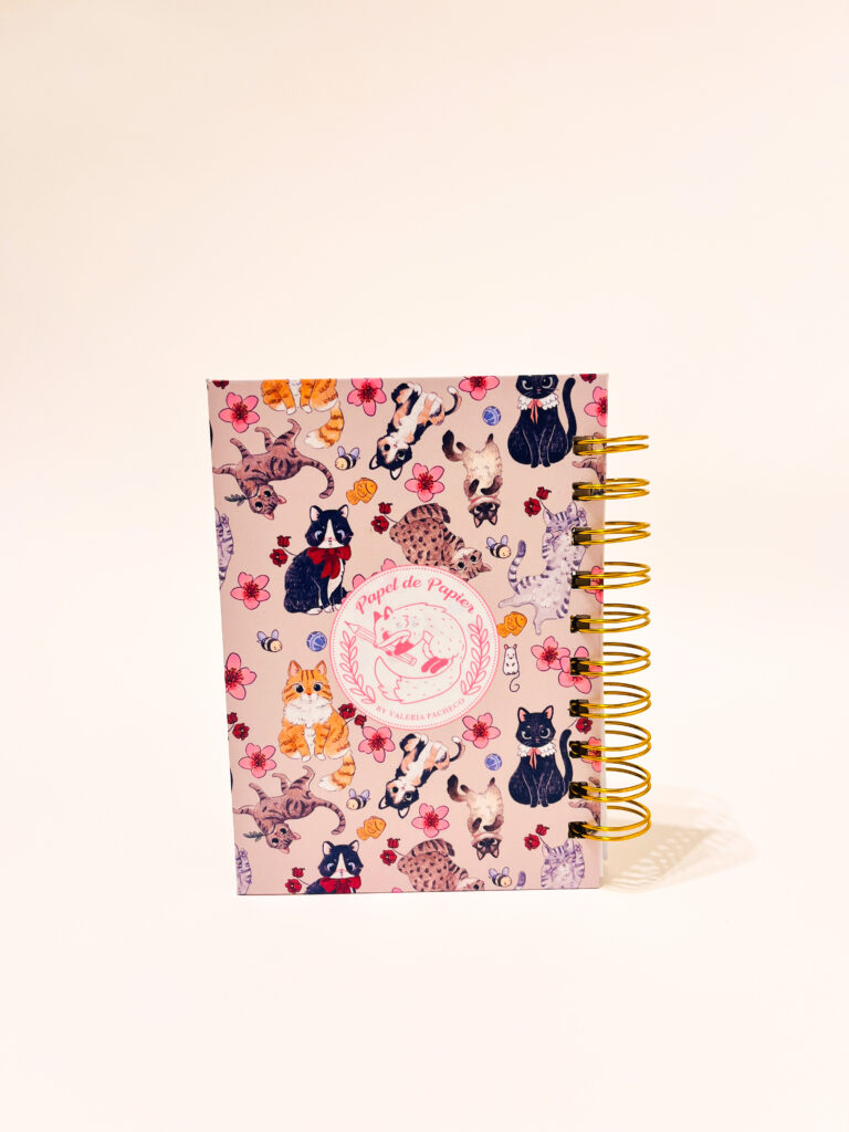 MINI LIBRETA: GATITOS