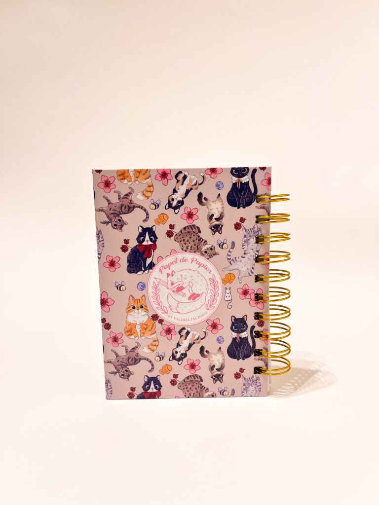 MINI LIBRETA: GATITOS