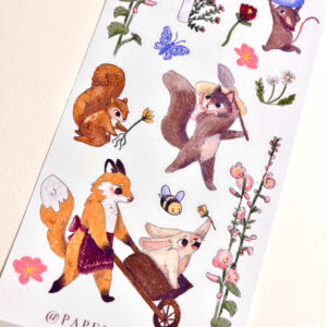 STICKER PEQUEÑO LLEGO LA PRIMAVERA - Imagen 3