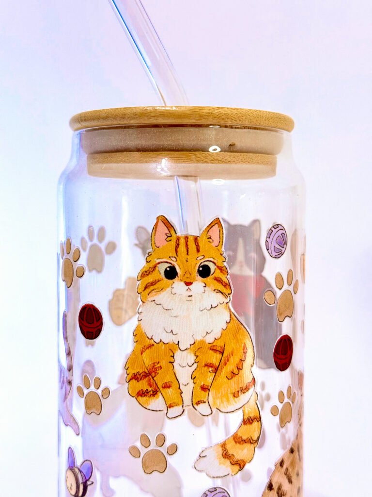VASO GATITOS